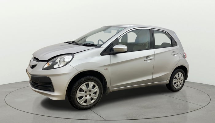 2012 Honda Brio V MT, Petrol, Manual, 95,376 km, Left Front Diagonal