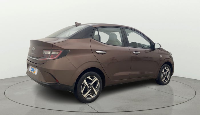 2020 Hyundai AURA SX PLUS 1.2 AMT, Petrol, Automatic, 24,380 km, Right Back Diagonal