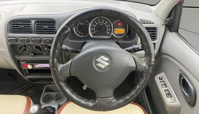 2012 Maruti Alto K10 VXI, Petrol, Manual, 79,215 km, Steering Wheel Close Up