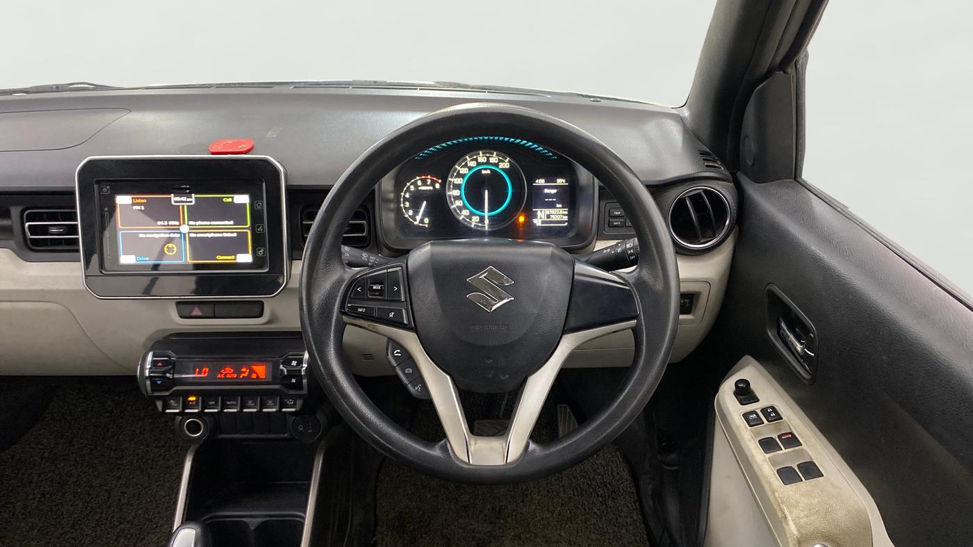 2017 Maruti IGNIS ALPHA 1.2 AMT, CNG, Automatic, 75,318 km, Steering Wheel Close Up