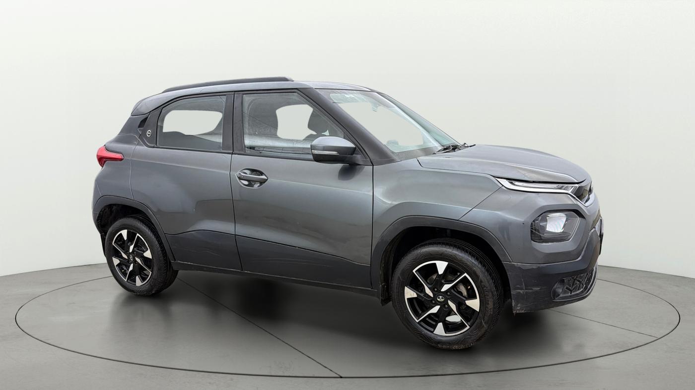 2023 Tata PUNCH ACCOMPLISHED DAZZLE SUNROOF CNG MT, CNG, Manual, 56,886 km, Right Front Diagonal