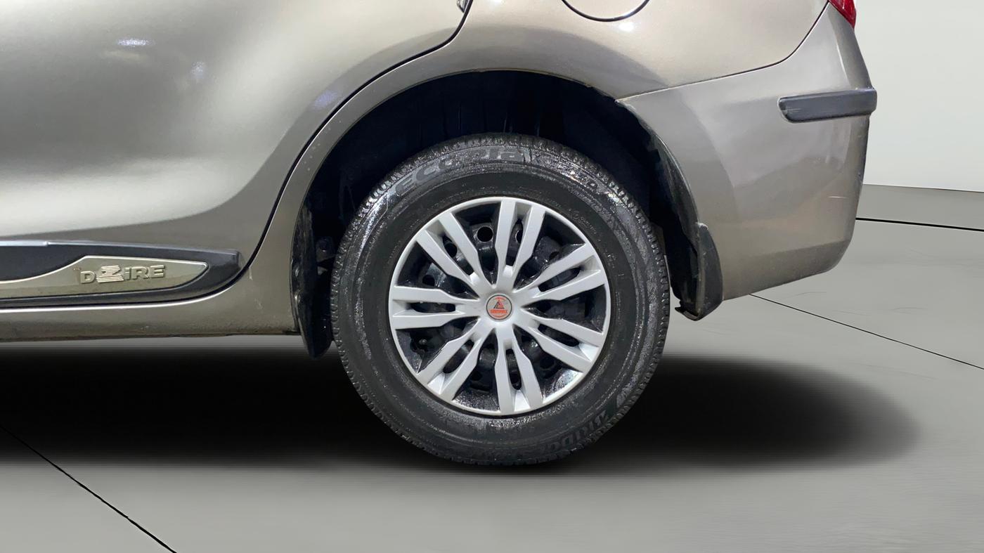 2019 Maruti Dzire VXI AMT, Petrol, Automatic, 28,307 km, Left Rear Wheel