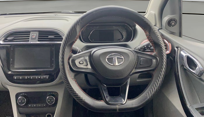 2020 Tata TIGOR XZA PLUS PETROL, Petrol, Automatic, 32,695 km, Steering Wheel Close Up