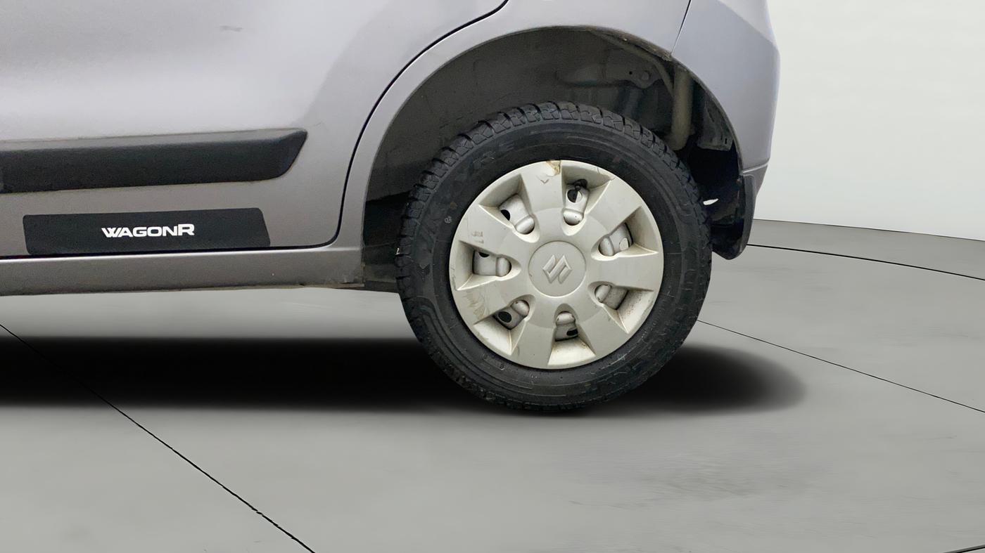 2017 Maruti Wagon R 1.0 LXI, Petrol, Manual, 53,872 km, Left Rear Wheel