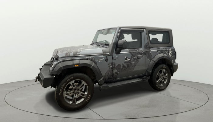 2022 Mahindra Thar LX PETROL HT 4WD AT, Petrol, Automatic, 57,195 km, Left Front Diagonal