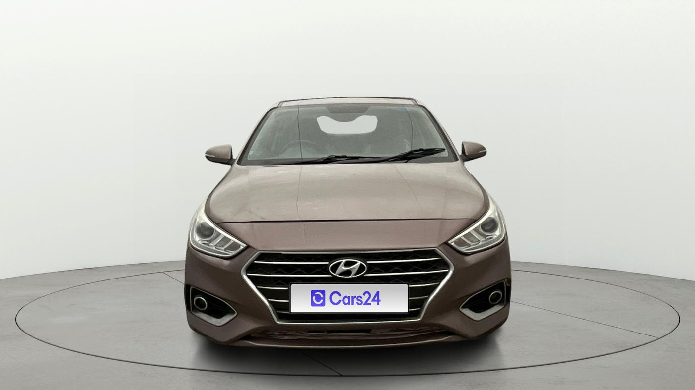 2019 Hyundai Verna 1.6 VTVT SX + AT, Petrol, Automatic, 48,952 km, Front