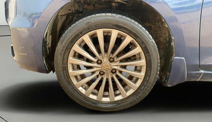 2018 Maruti Ciaz ALPHA 1.4 PETROL, Petrol, Manual, 40,076 km, Left Front Wheel