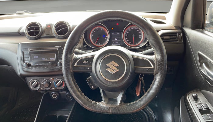 2018 Maruti Swift VXI AMT, Petrol, Automatic, 27,692 km, Steering Wheel Close Up