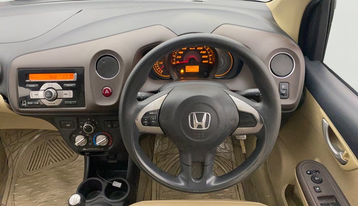 2013 Honda Amaze 1.2L I-VTEC VX, Petrol, Manual, 38,939 km, Steering Wheel Close Up