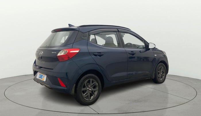 2020 Hyundai GRAND I10 NIOS SPORTZ AMT 1.2 KAPPA VTVT, Petrol, Automatic, 46,476 km, Right Back Diagonal