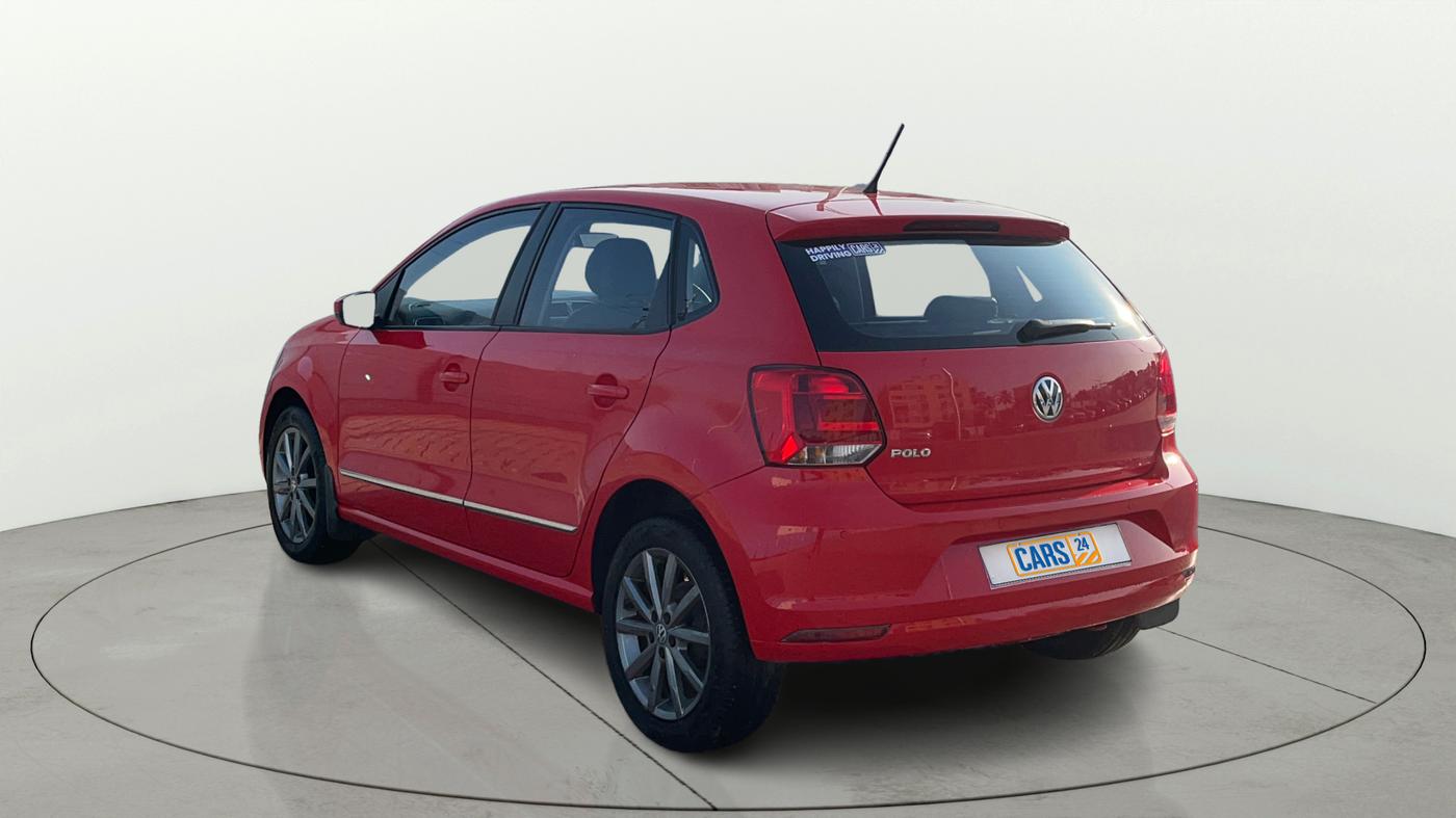 2019 Volkswagen Polo HIGHLINE PLUS 1.0 16 ALLOY, Petrol, Manual, 1,23,914 km, Left Back Diagonal