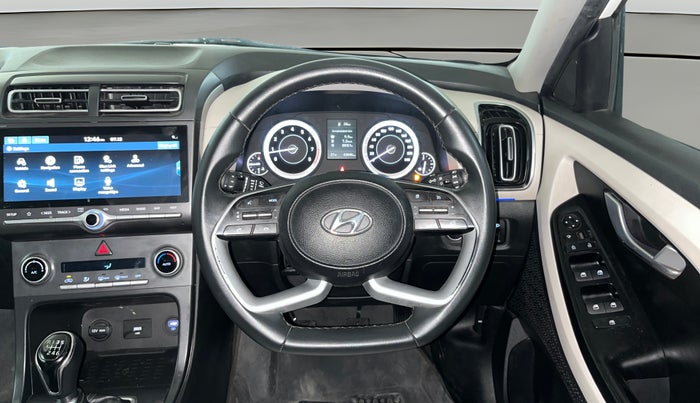 2020 Hyundai Creta SX 1.5 PETROL, CNG, Manual, 43,433 km, Steering Wheel Close Up