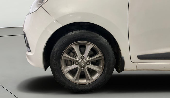 2016 Hyundai Grand i10 ASTA (O) 1.2 KAPPA VTVT, Petrol, Manual, 85,372 km, Left Front Wheel