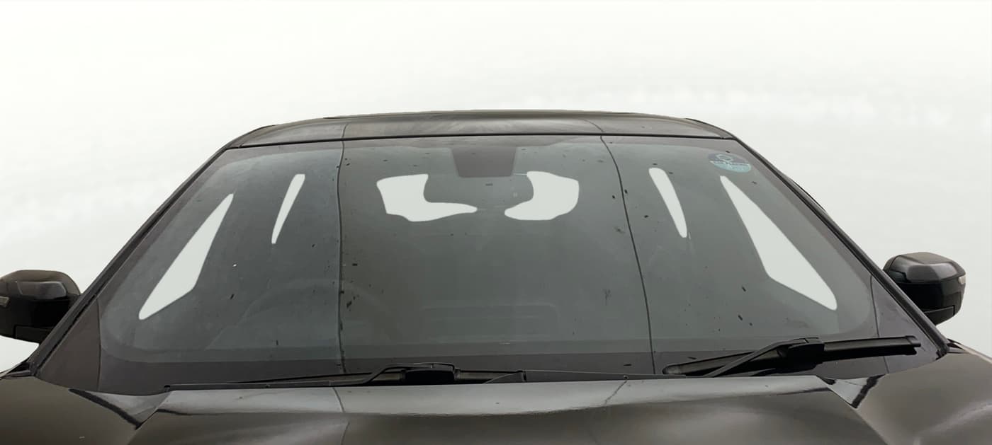 2022 Tata Harrier XZA Plus 2.0L Kryotec Halo Dark Edition, Diesel, Automatic, 1,33,989 km, Front Windshield