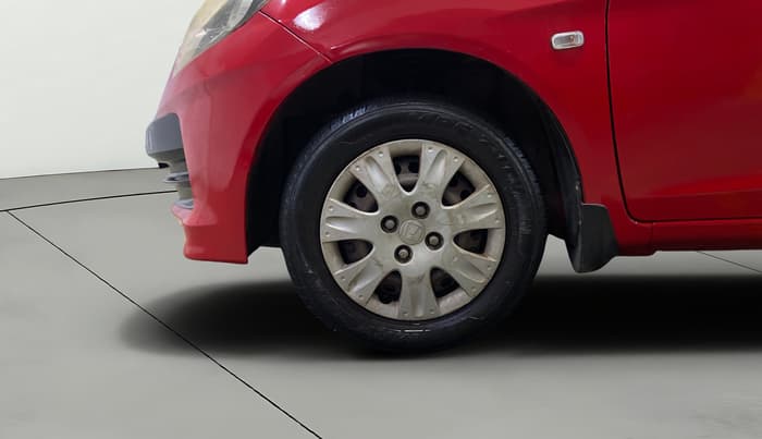 2014 Honda Brio S MT, Petrol, Manual, 73,869 km, Left Front Wheel