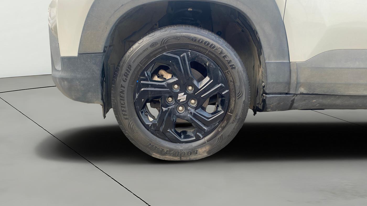 2022 Maruti BREZZA ZXI SMART HYBRID , Petrol, Manual, 1,38,156 km, Left Front Wheel