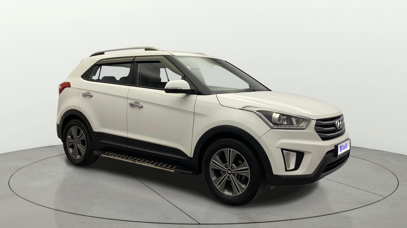 2017 Hyundai Creta SX PLUS AT 1.6 PETROL, Petrol, Automatic, 57,254 km, Right Front Diagonal