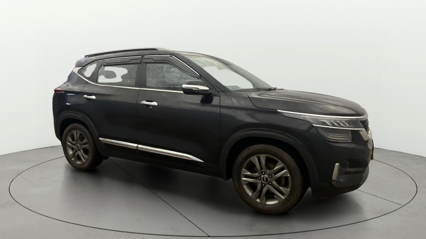 2021 KIA SELTOS HTX IVT 1.5 PETROL, Petrol, Automatic, 70,524 km, Right Front Diagonal