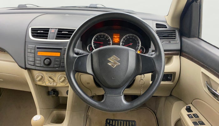 2014 Maruti Swift Dzire VXI, Petrol, Manual, 41,494 km, Steering Wheel Close Up