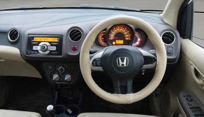 2013 Honda Brio S MT, Petrol, Manual, 64,188 km, Steering Wheel Close Up