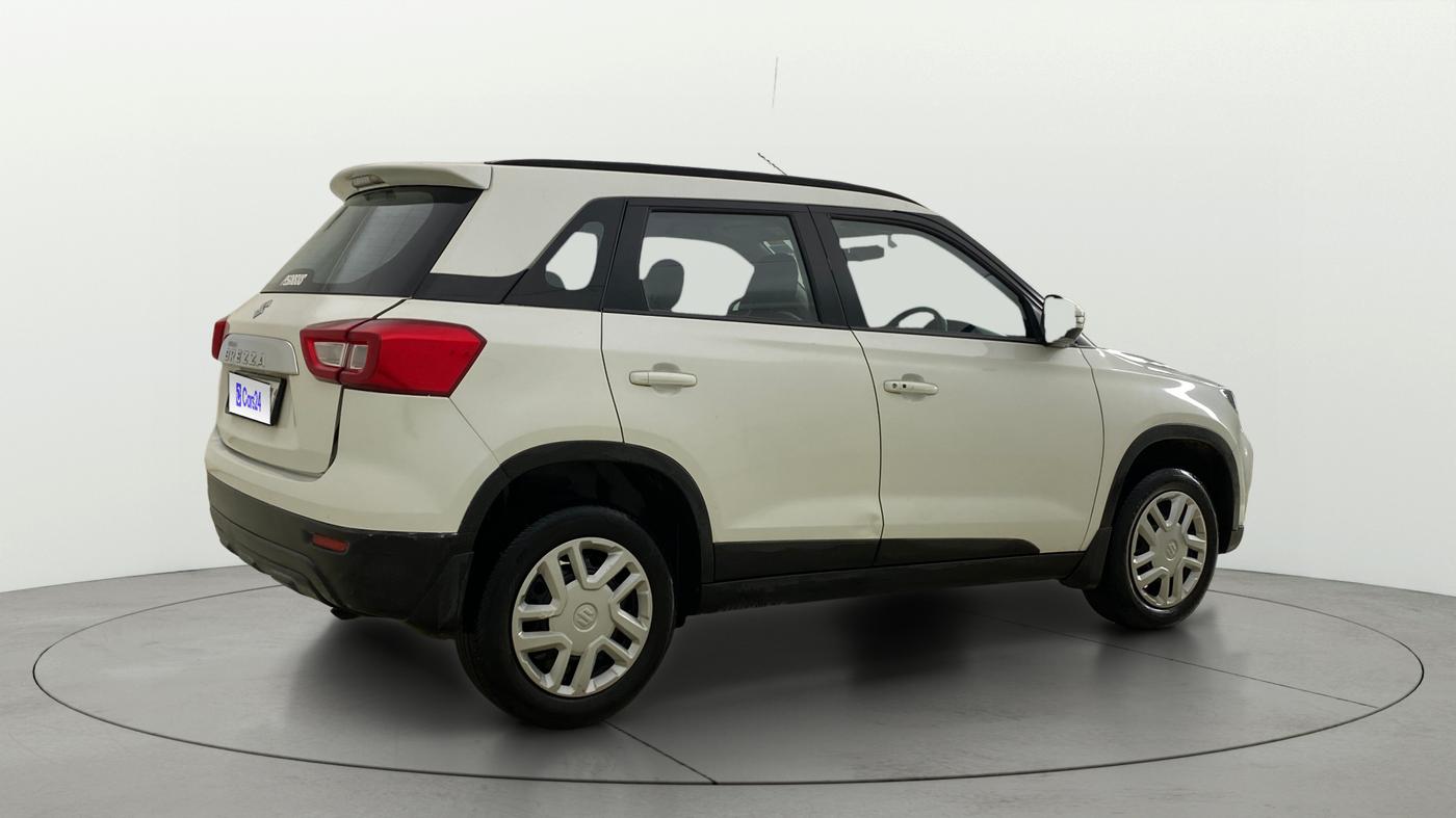 2022 Maruti Vitara Brezza VXI, Petrol, Manual, 1,23,572 km, Right Back Diagonal