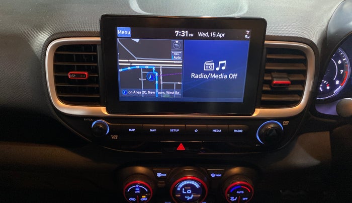 2021 Hyundai VENUE SX PLUS 1.0 TURBO DCT DUAL TONE, Petrol, Automatic, 38,462 km, Air Conditioner