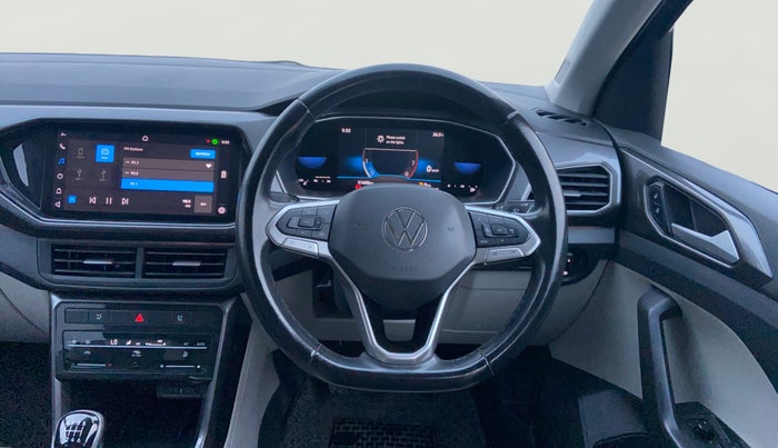 2021 Volkswagen TAIGUN TOPLINE 1.0 TSI MT, Petrol, Manual, 51,580 km, Steering Wheel Close Up