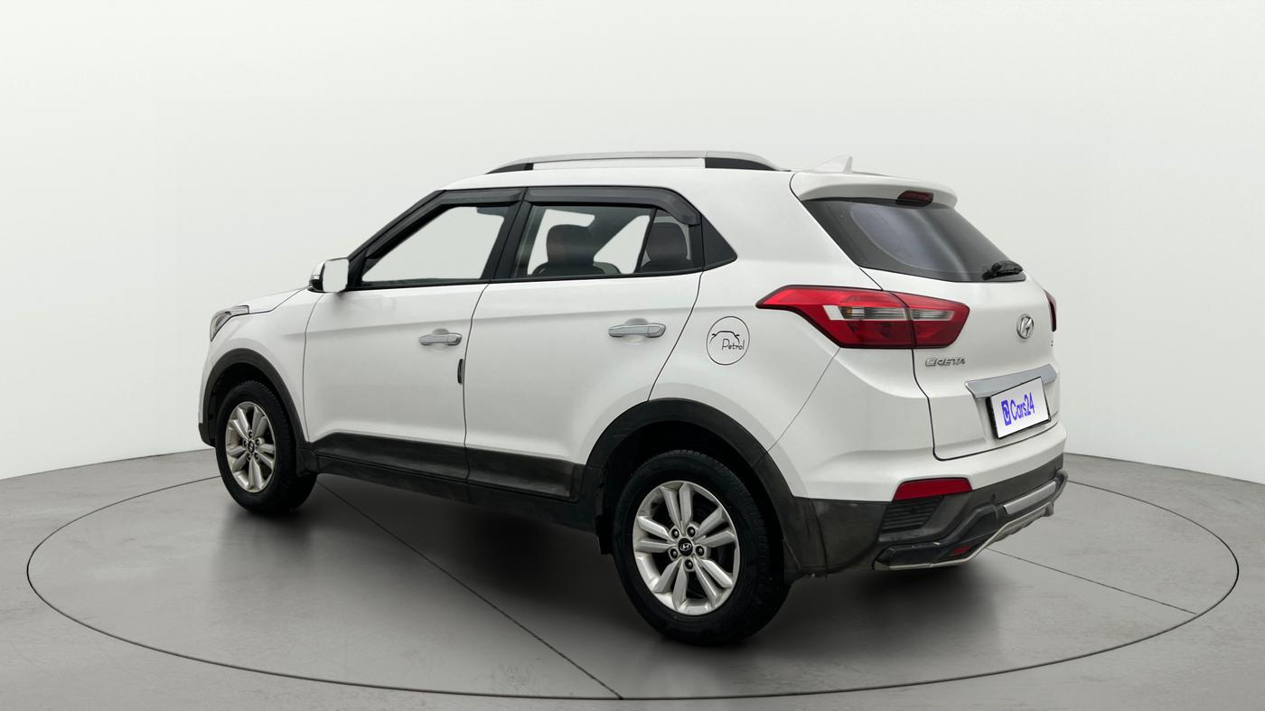 2017 Hyundai Creta SX PLUS 1.6 PETROL, Petrol, Manual, 84,654 km, Left Back Diagonal