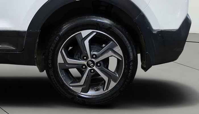 2018 Hyundai Creta SX (O) 1.6 PETROL, Petrol, Manual, 1,09,975 km, Left Rear Wheel