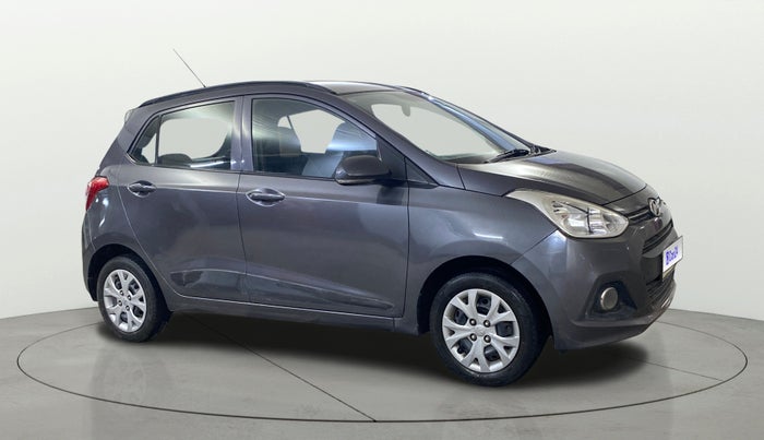 2016 Hyundai Grand i10 SPORTZ 1.2 KAPPA VTVT, Petrol, Manual, 51,478 km, Right Front Diagonal