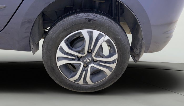 2023 Tata TIGOR XZ PLUS CNG, CNG, Manual, 44,354 km, Left Rear Wheel