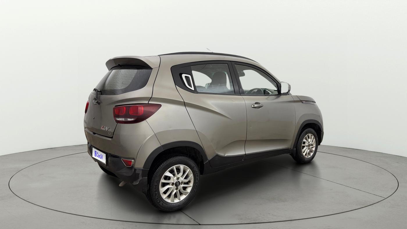 2016 Mahindra Kuv100 K8 6 STR, Petrol, Manual, 52,031 km, Right Back Diagonal