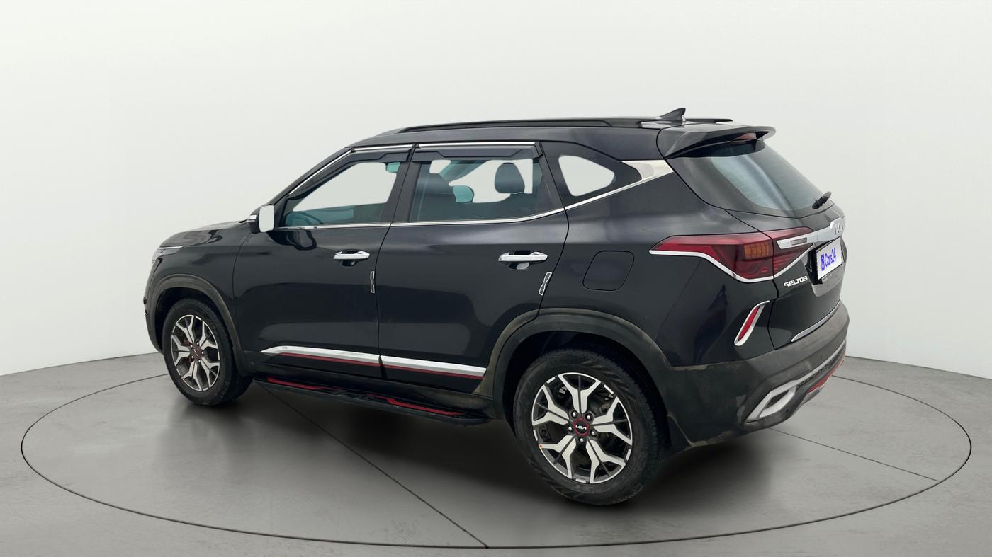 2022 KIA SELTOS GTX PLUS DCT 1.4 PETROL, Petrol, Automatic, 17,279 km, Left Back Diagonal