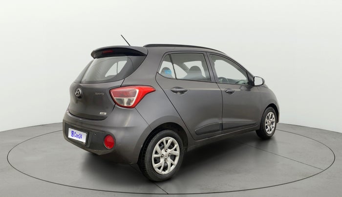 2019 Hyundai Grand i10 SPORTZ 1.2 KAPPA VTVT, Petrol, Manual, 46,953 km, Right Back Diagonal