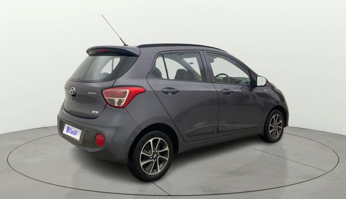 2019 Hyundai Grand i10 SPORTZ AT 1.2 KAPPA VTVT, Petrol, Automatic, 41,662 km, Right Back Diagonal