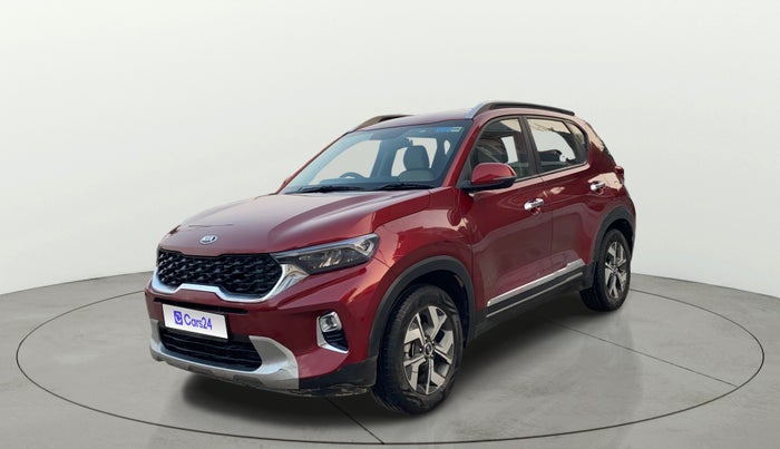 2021 KIA SONET HTX PLUS 1.0 IMT, Petrol, Manual, 29,577 km, Left Front Diagonal