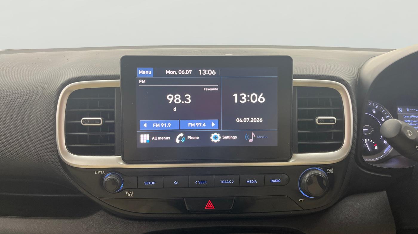 2021 Hyundai VENUE SX 1.0 TURBO IMT, Petrol, Manual, 81,086 km, Air Conditioner