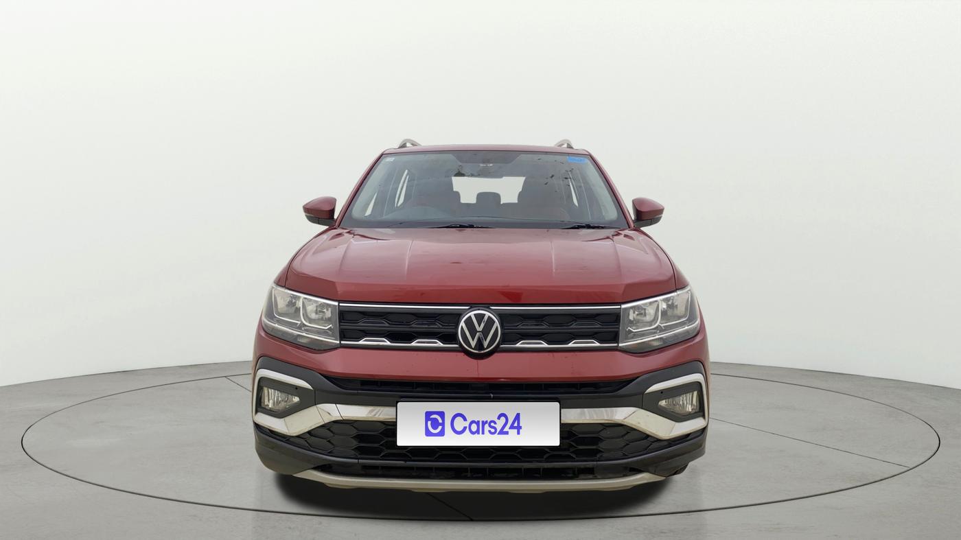 2022 Volkswagen TAIGUN HIGHLINE 1.0 TSI AT, Petrol, Automatic, 28,274 km, Front