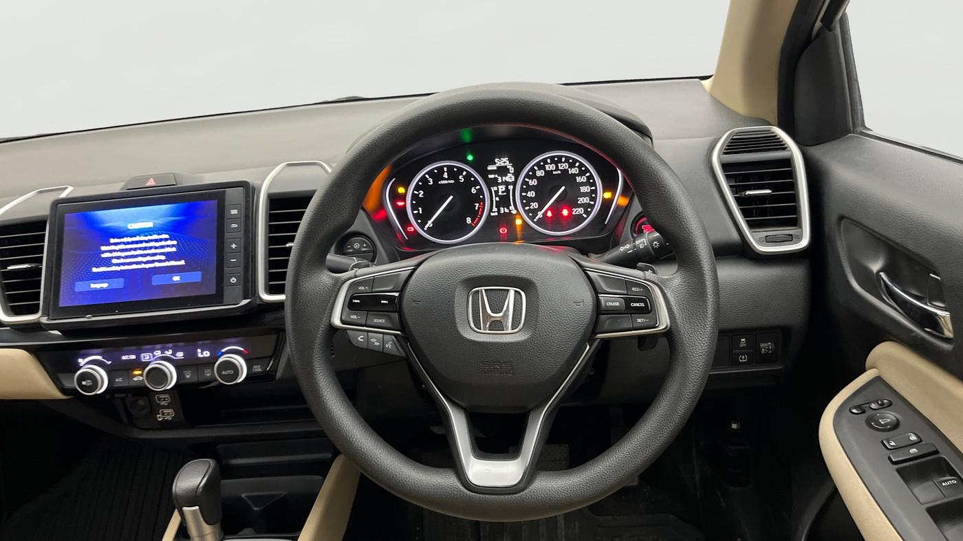 2021 Honda City 1.5L I-VTEC V CVT 5TH GEN, Petrol, Automatic, 24,139 km, Steering Wheel Close Up