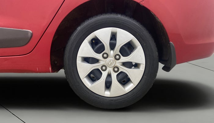 2014 Hyundai Xcent S 1.2, Petrol, Manual, 28,130 km, Left Rear Wheel