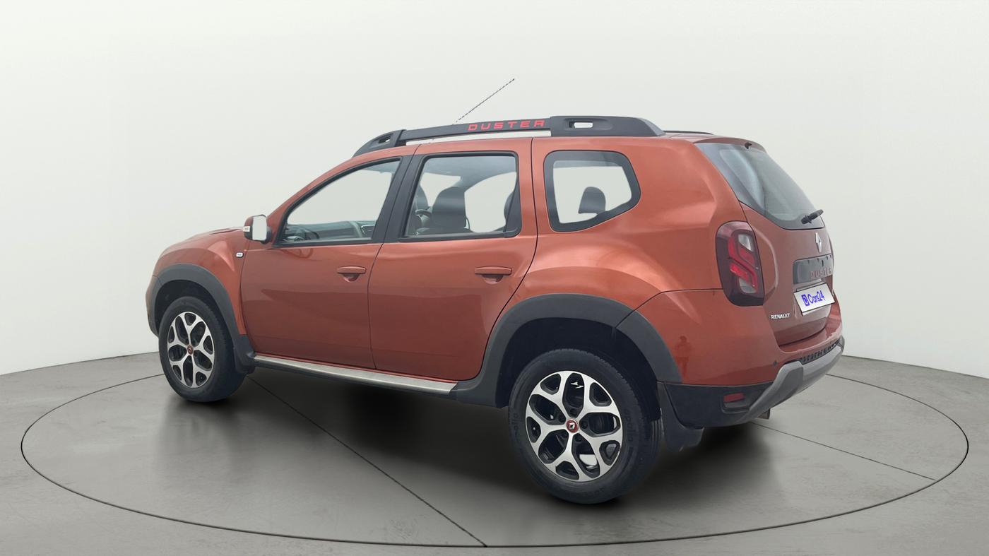 2021 Renault Duster RXZ 1.3 TURBO PETROL CVT, Petrol, Automatic, 49,498 km, Left Back Diagonal