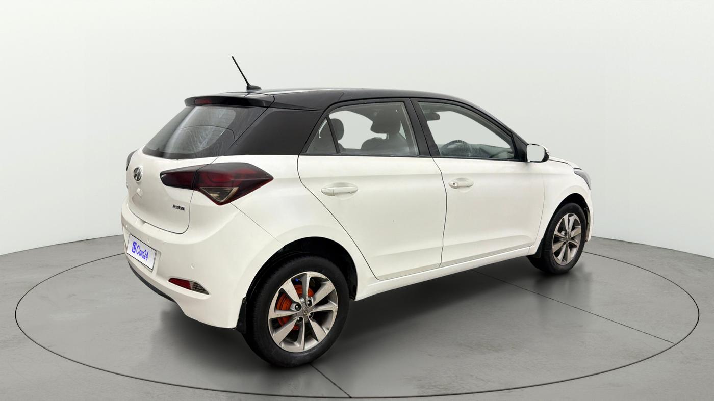 2017 Hyundai Elite i20 ASTA 1.2 DUAL TONE, Petrol, Manual, 72,097 km, Right Back Diagonal