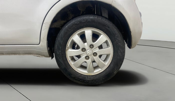 2014 Maruti Ritz ZXI, Petrol, Manual, 84,960 km, Left Rear Wheel