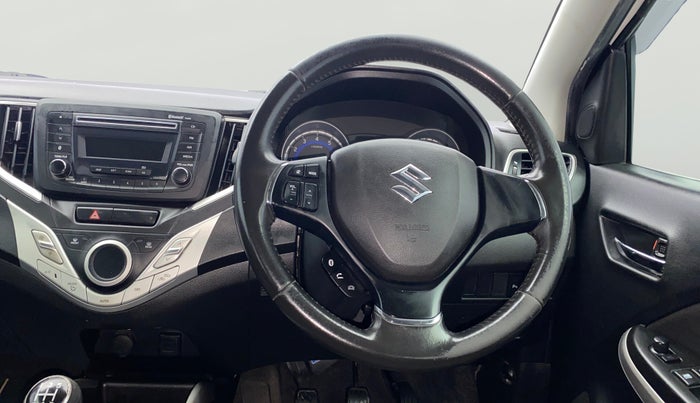 2017 Maruti Baleno ZETA PETROL 1.2, Petrol, Manual, 1,13,433 km, Steering Wheel Close Up