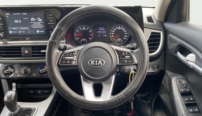 2020 KIA SELTOS HTK 1.5 PETROL, Petrol, Manual, 51,499 km, Steering Wheel Close Up