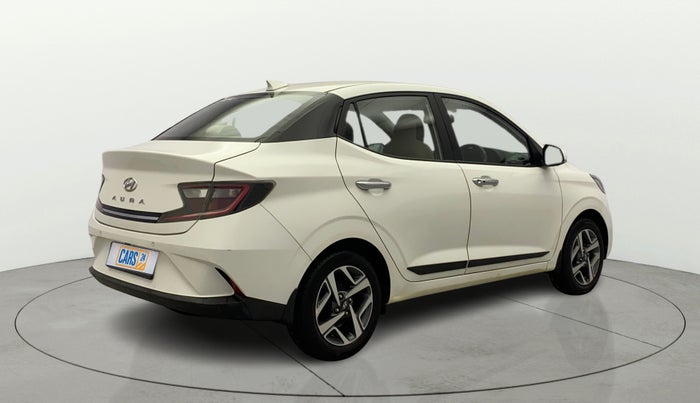 2020 Hyundai AURA SX 1.2 (O), Petrol, Manual, 12,191 km, Right Back Diagonal