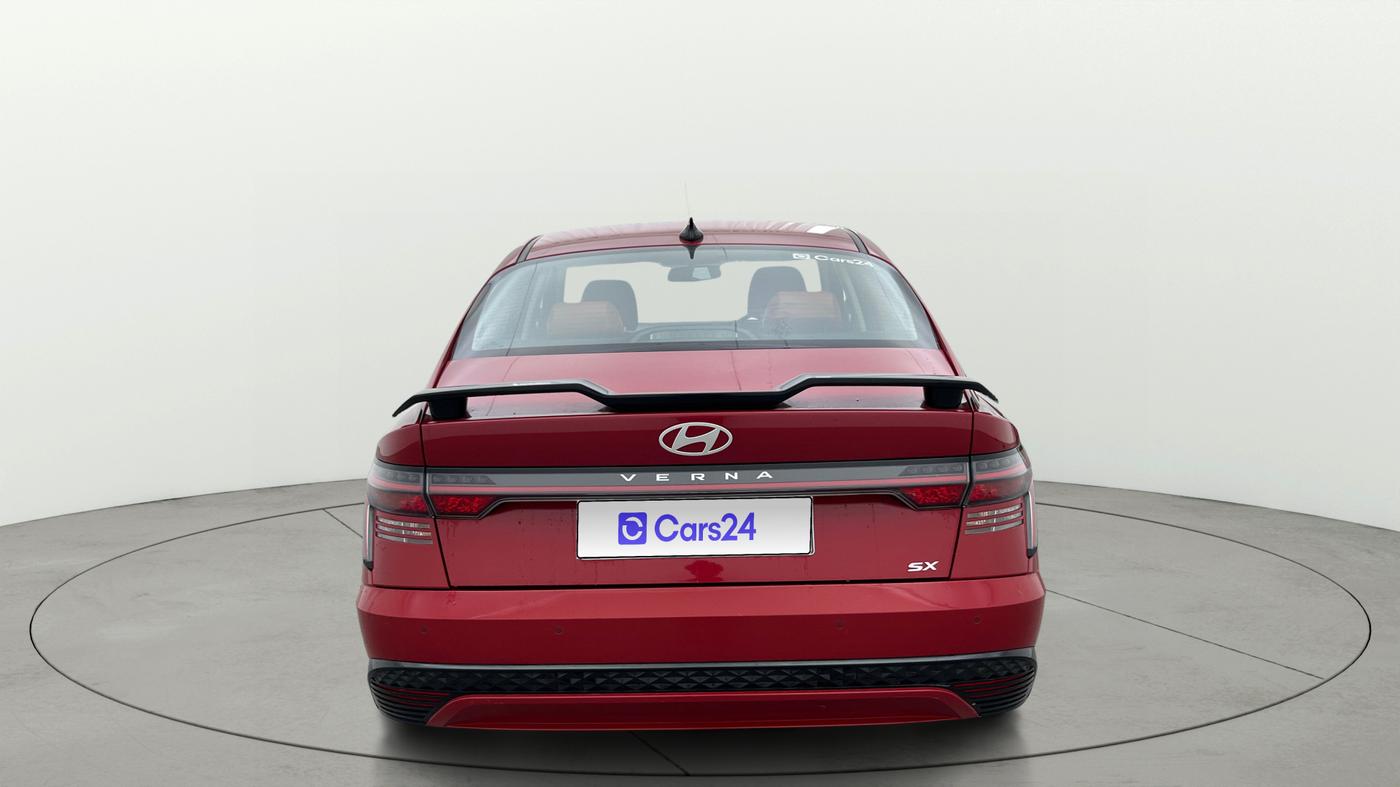 2025 Hyundai Verna SX 1.5 Turbo Petrol MT, Petrol, Manual, 4,922 km, Back/Rear