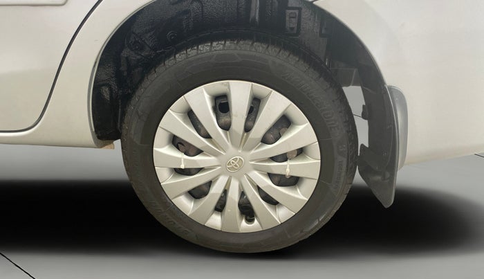2013 Toyota Etios G, Petrol, Manual, 48,919 km, Left Rear Wheel