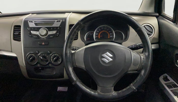 2014 Maruti Wagon R 1.0 VXI, Petrol, Manual, 73,768 km, Steering Wheel Close Up