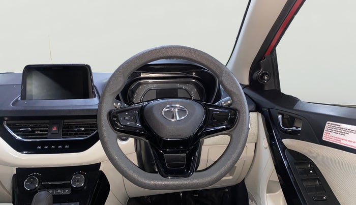 2022 Tata NEXON XZA PLUS PETROL DUAL TONE, Petrol, Automatic, 12,001 km, Steering Wheel Close Up